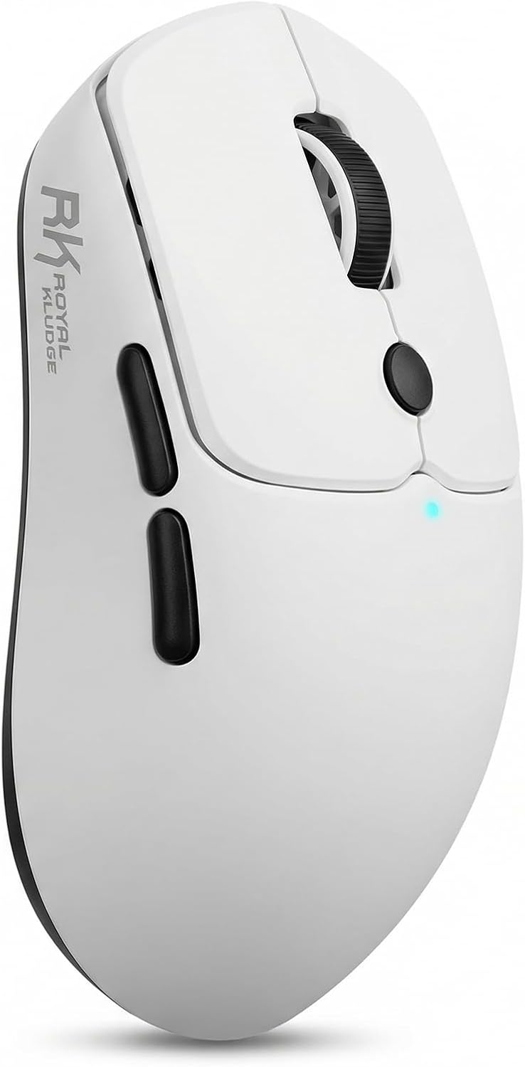RK ROYAL KLUDGE MO1 Wireless Mouse, 55g Ultra-Lightweight Computer Mice, 6 Pr...