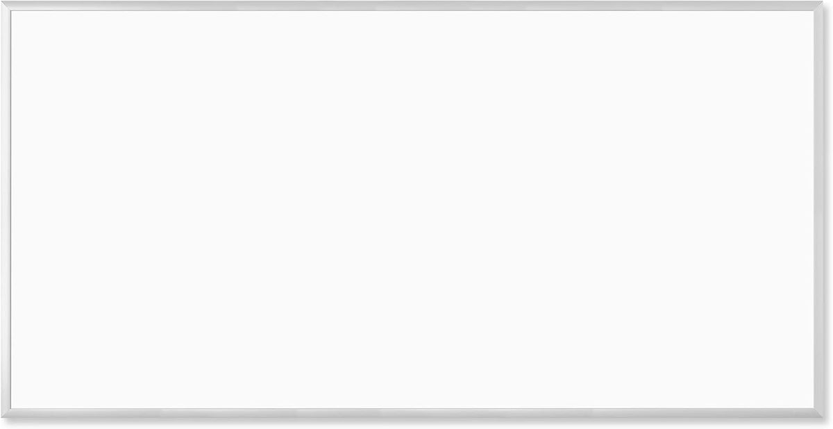 U Brands White Board, Dry Erase Board for Wall, Aluminum Frame, 96" x 48...