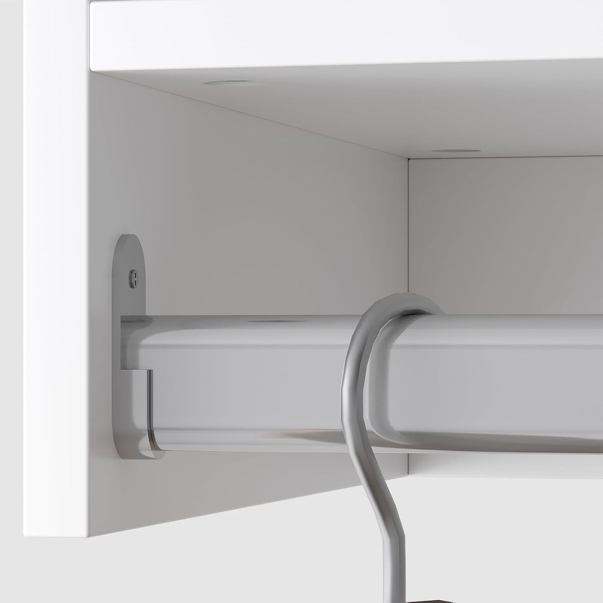 Modular Closet, 46" Wide Organizer with Tower and Drawers, Wood Tower St...