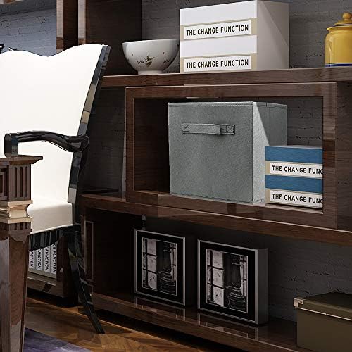 EBIGIC storage bins collapsible storage bins,cube storage organizer (Pack of ...