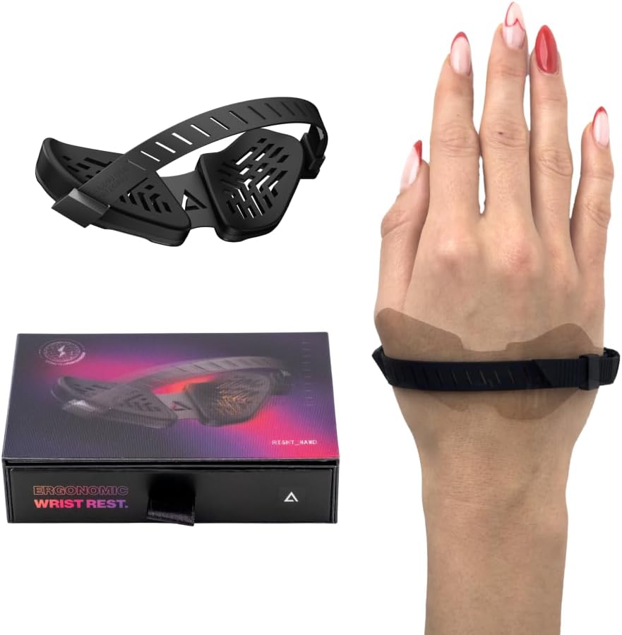 DELTAHUB Carpio G2.0 - - Advanced Ergonomic Right-Handed Gaming Wrist Rest fo...