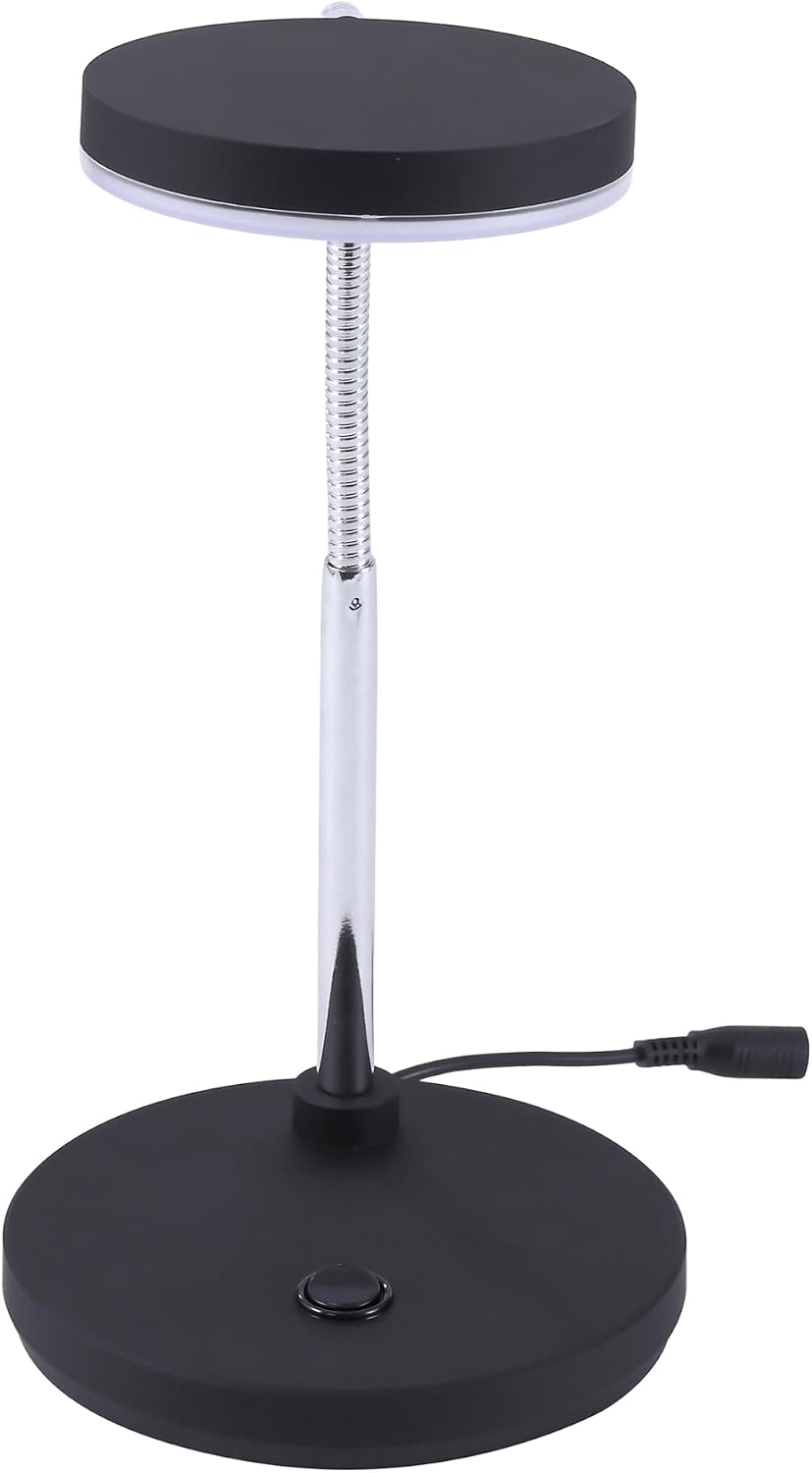 Bostitch Office LED Metal Gooseneck Desk Lamp, Flicker Free, Adjustable Head ...