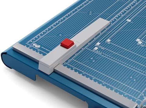 Dahle 565 Premium Guillotine Trimmer, 15" Cut Length, 35 Sheet Capacity,...