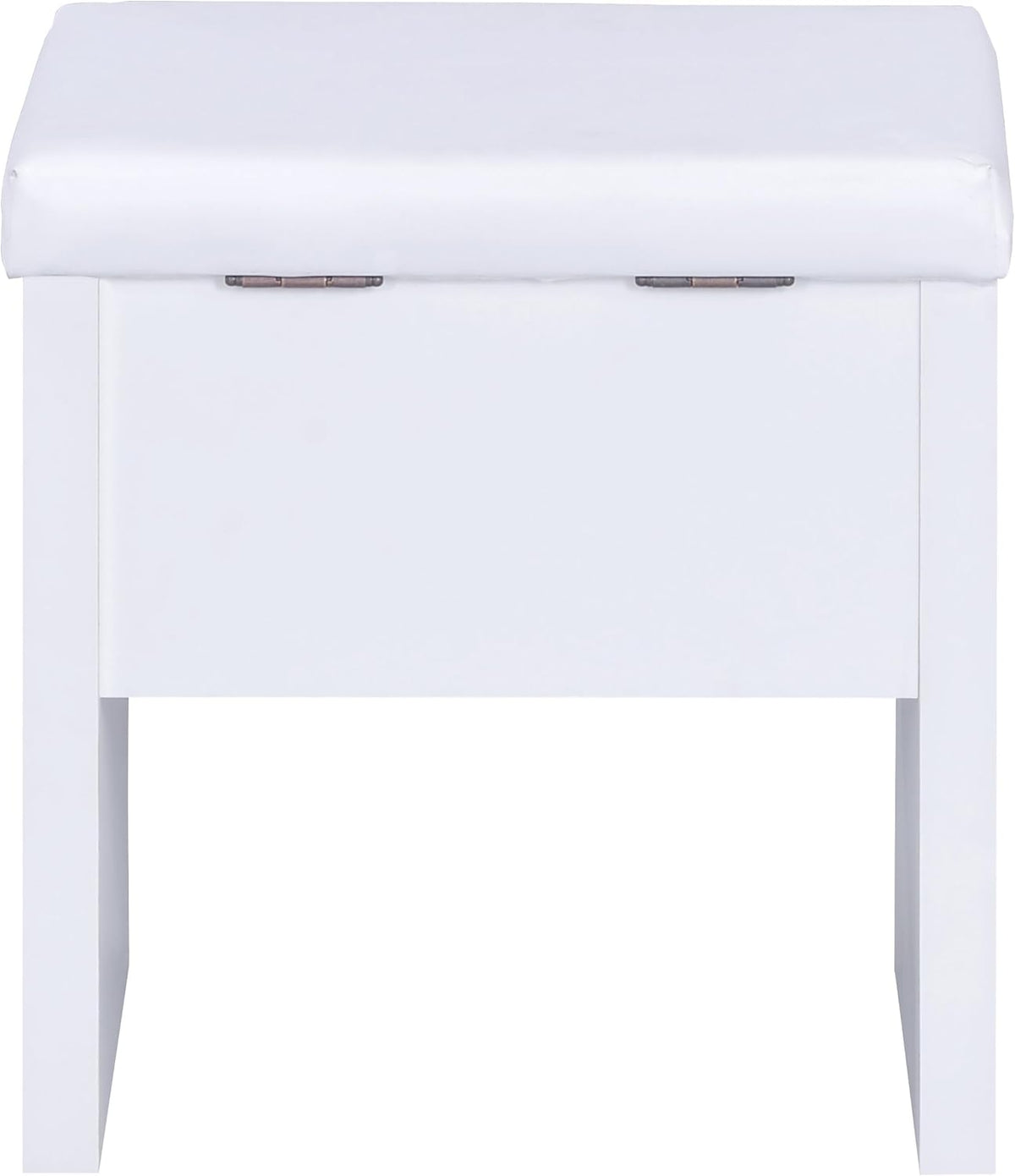 Coaster Harvey Rectangular 1-Drawer Vanity Table Set, White 300290