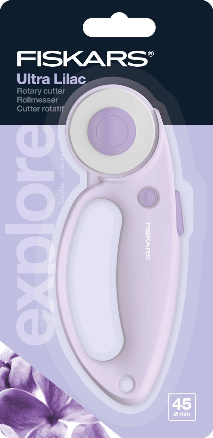 Fiskars rotary cutter, rotary blade with loop handle, right- and left-handed,...