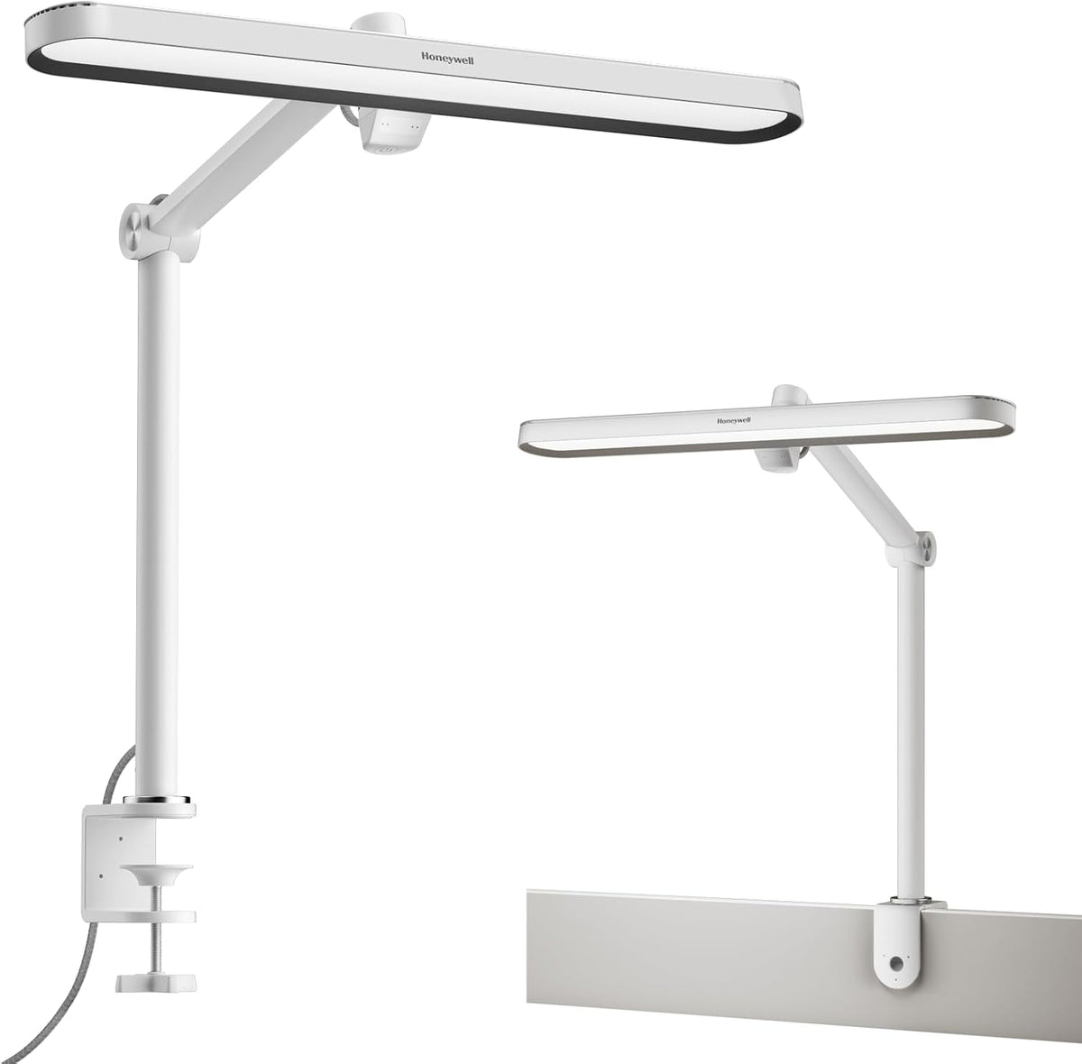 Honeywell 05B02 LED Desk Lamp with Clamp, Task Lamp for Home Office