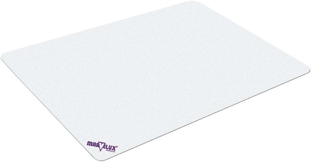 Marvelux Clear Hard Floor Protector Mat Waterproof Non-Slip PVC 35.5" x ...