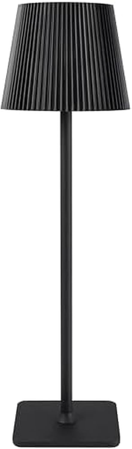 Mikasa Rechargeable Cordless LED Table Lamp 14.8-Inch Black