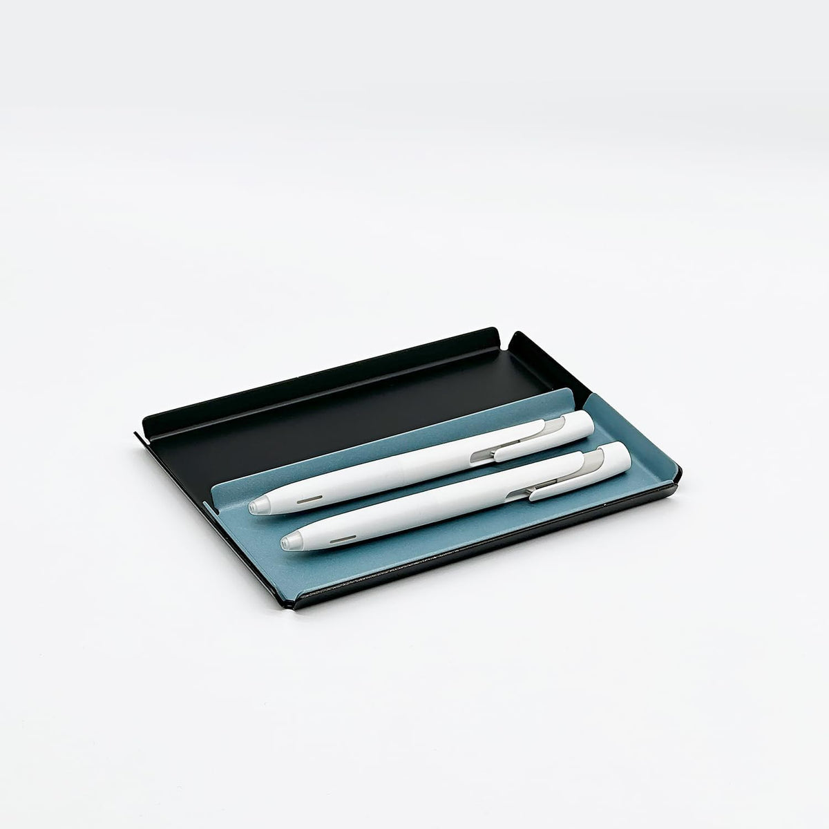 PROGETTO2.70 Aluminum Desk Tray Catchall Organizer, A6, Azure