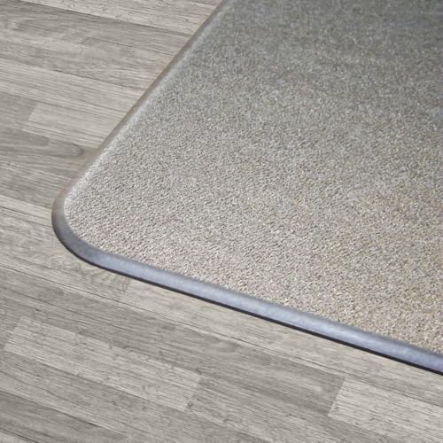 Marvelux Extra Thick Polycarbonate Chair Mat for Plush Pile Carpet 46”x60”