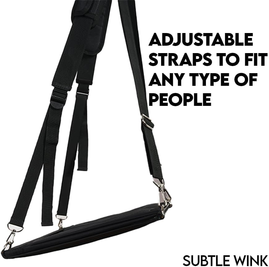 Portable Laptop Harness for Walking – Adjustable Secure Walking Laptop Harnes...
