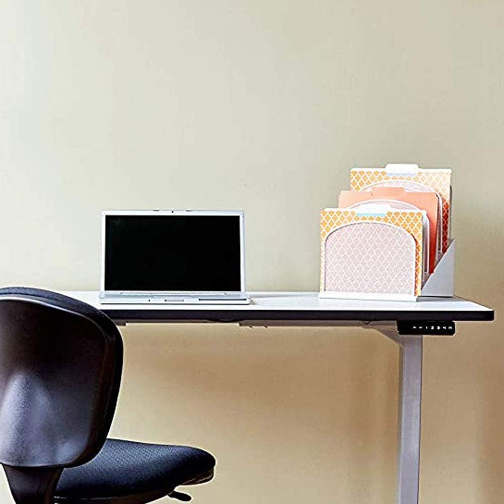 Safco Onyx Mesh 8 -Tier Vertical Desktop Organizer | Steel Mesh Construction ...