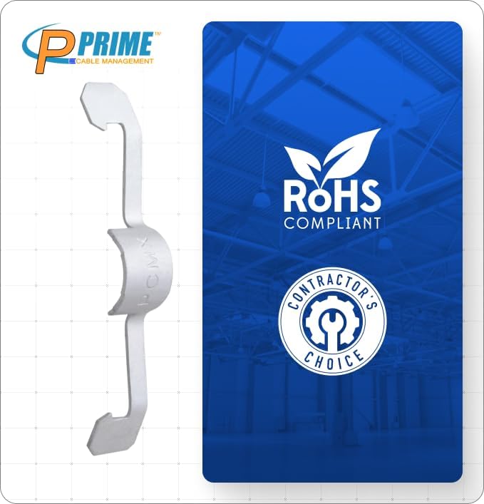 Conduit Cable Support Clip to Ceiling Wire, Threaded Rod & Flanges. Heavy...