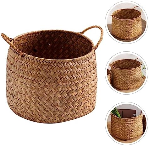 OSALADI Box Rustic Touch Basket for Storage Desktop Flower Arrangement Basket...
