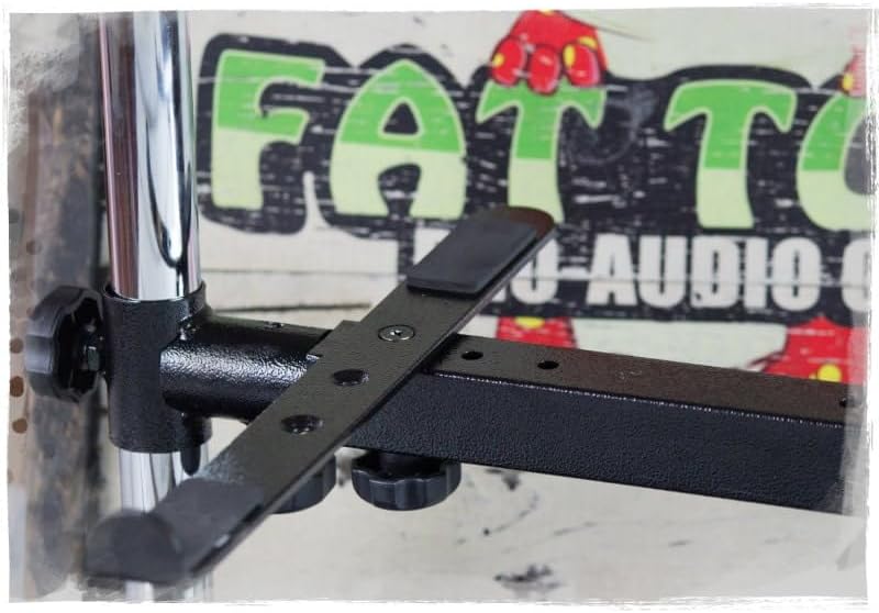 Fat Toad Double DJ Laptop Stand (Table-Top PRO Edition) – 2 Tier Portable PC ...