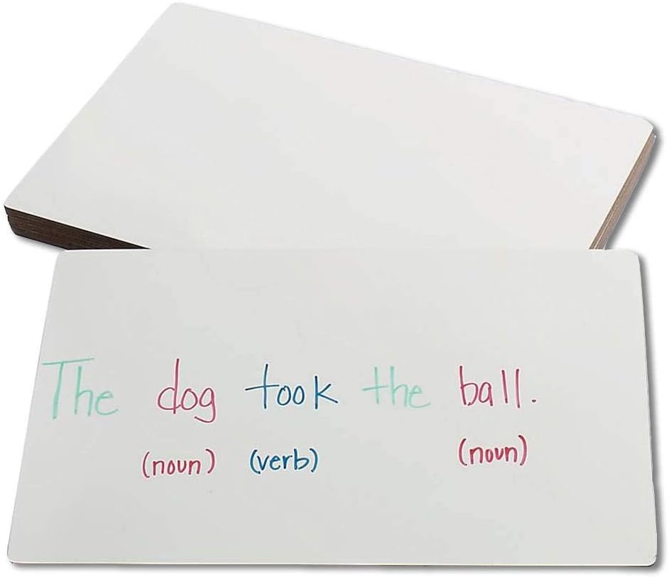 hand2mind Double-Sided Centimeter Grid White Boards for Students, Grid Board ...