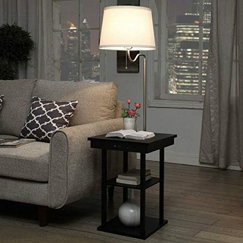 Brightech Madison w. Table & Lamp Combo, Desk Lamp with Wireless Charging...