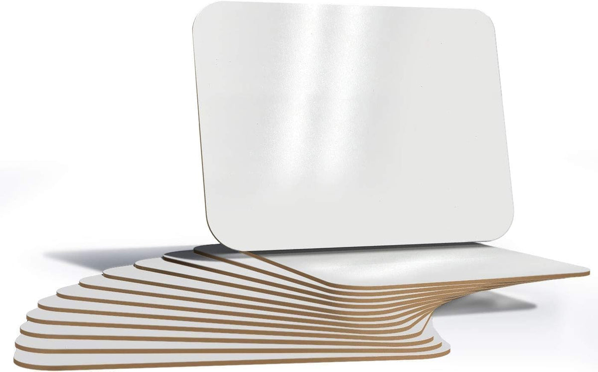 Dry Erase Lapboard Double Sided Boards, with Erasers (26)