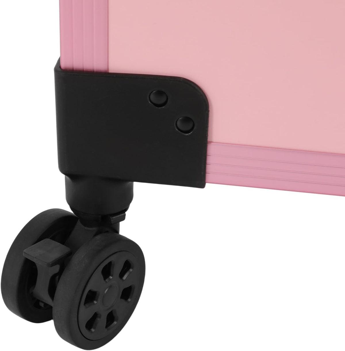 Professional Rolling Makeup Case, Foldable Nail Tables, Portable Manicure Tab...