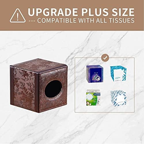 YAPISHI 1x Swivel Remote Control Holder + 1x Square Tissue Box Cover