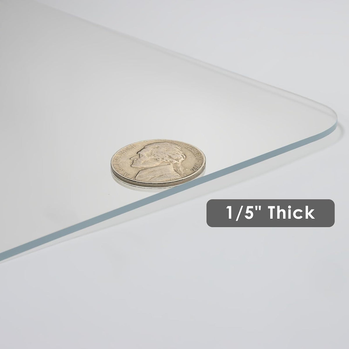 Kuyal 2 Pack 1/5" Thick Office Chair Mat, Heavy Duty Computer Chair Mat