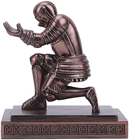 Knight Pen Holder Desk Organizers and Accessories as Gift Red