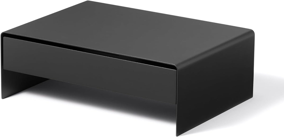 Steel Monitor Stand with Drawer