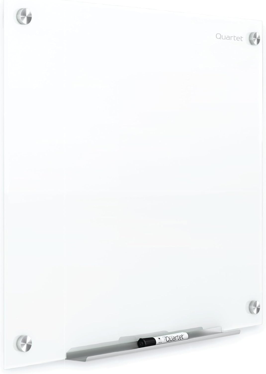 Quartet Dry Erase Board, Magnetic Whiteboard 4' x 3', Glass Board for...