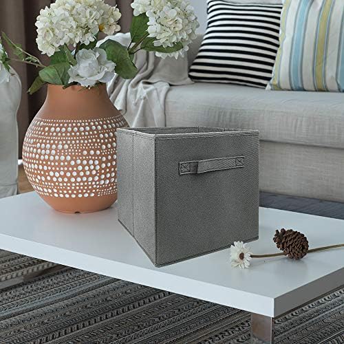 EBIGIC storage bins collapsible storage bins,cube storage organizer (Pack of ...