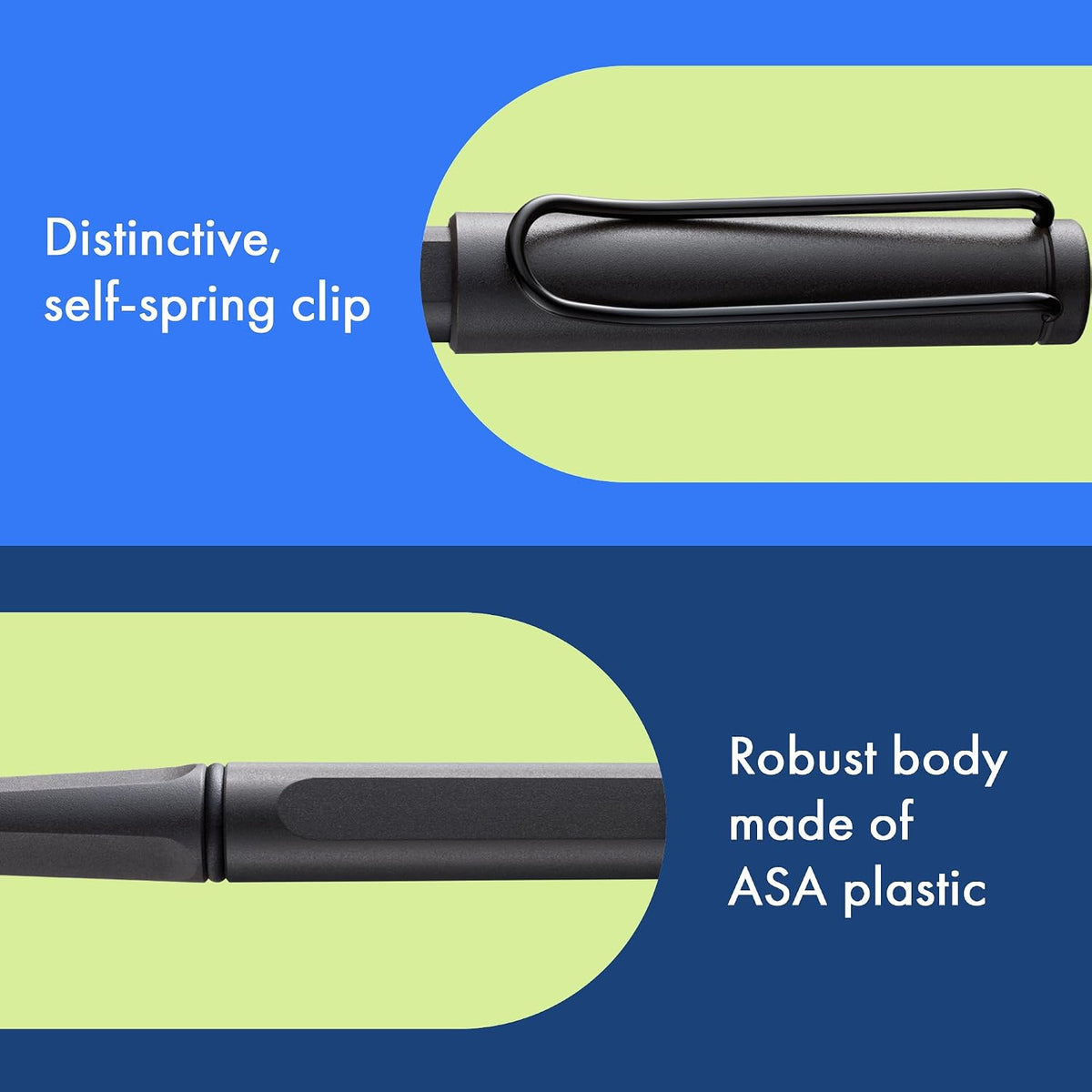 Lamy safari umbra - Rollerball Pen with ergonomic grip & line width M - f...