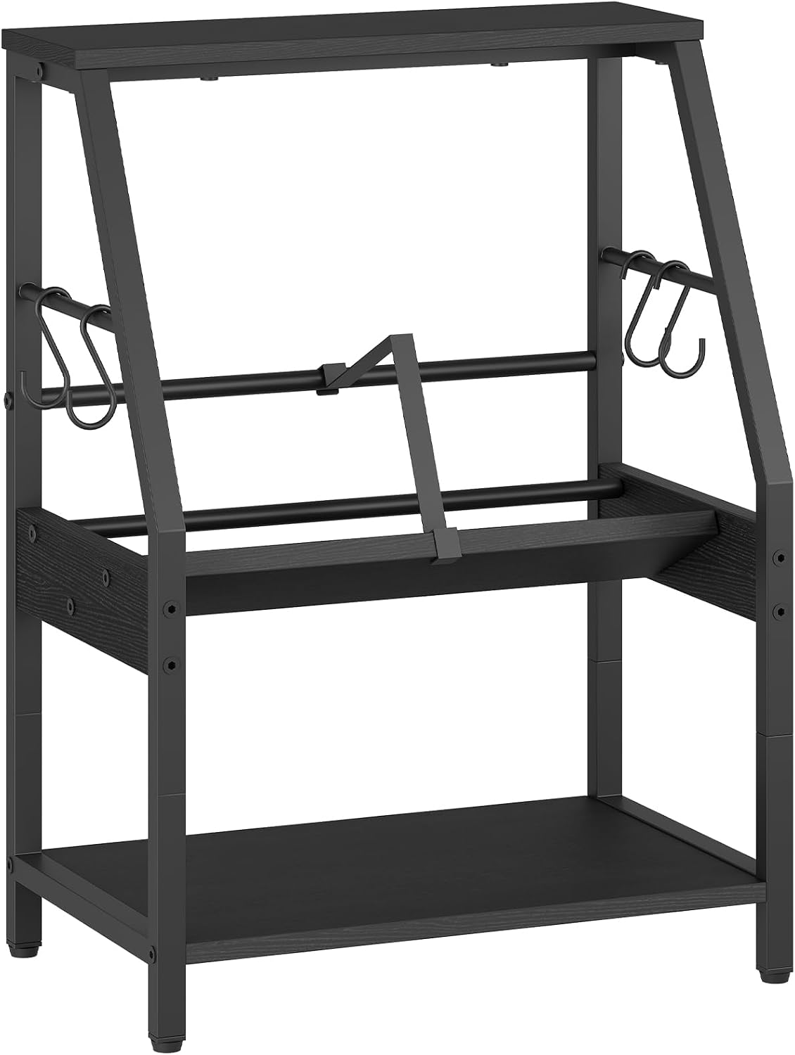 HOOBRO Desktop Bookshelf, 3-Tier Desk Organizer Shelf, Small Office Shelves