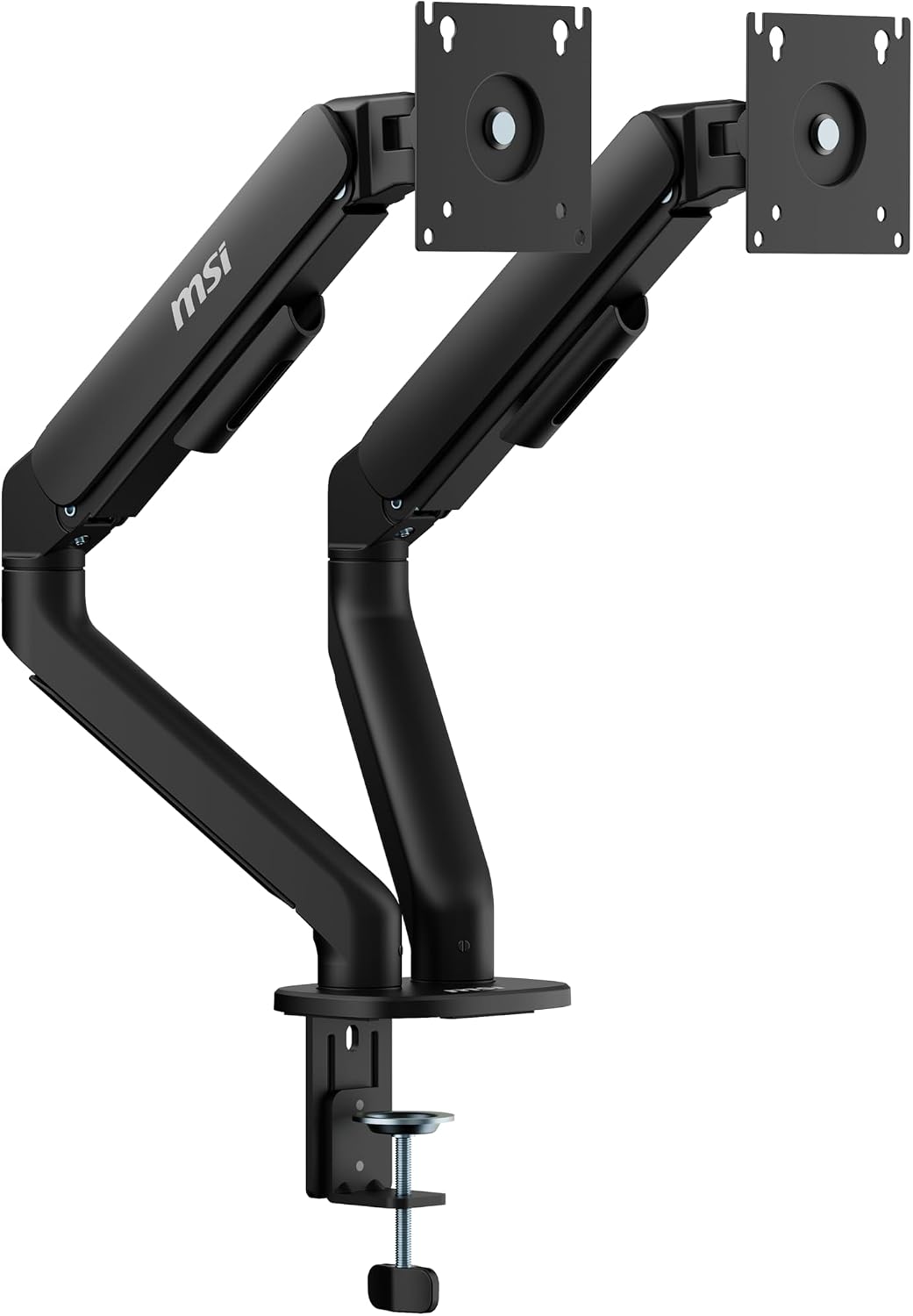 MSI MAG MT101DG - Gas Spring Dual Monitor Stand Arm, Supports 17-32" and...