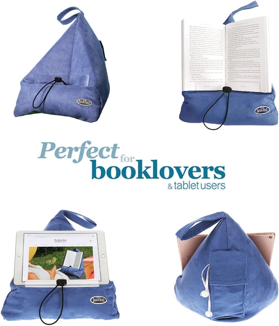 The Book Seat - The Most Comfortable Way to Read, Hands Free! - Navy