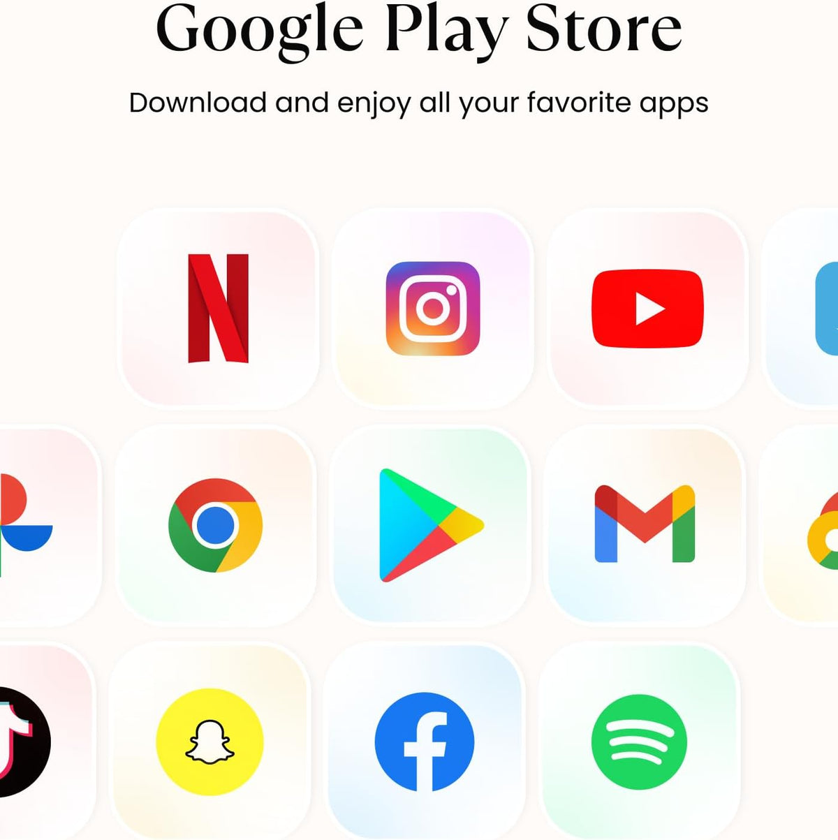 Cozyla Calendar Plus 2: 15.6" Smart Digital Calendar with Google Play Store