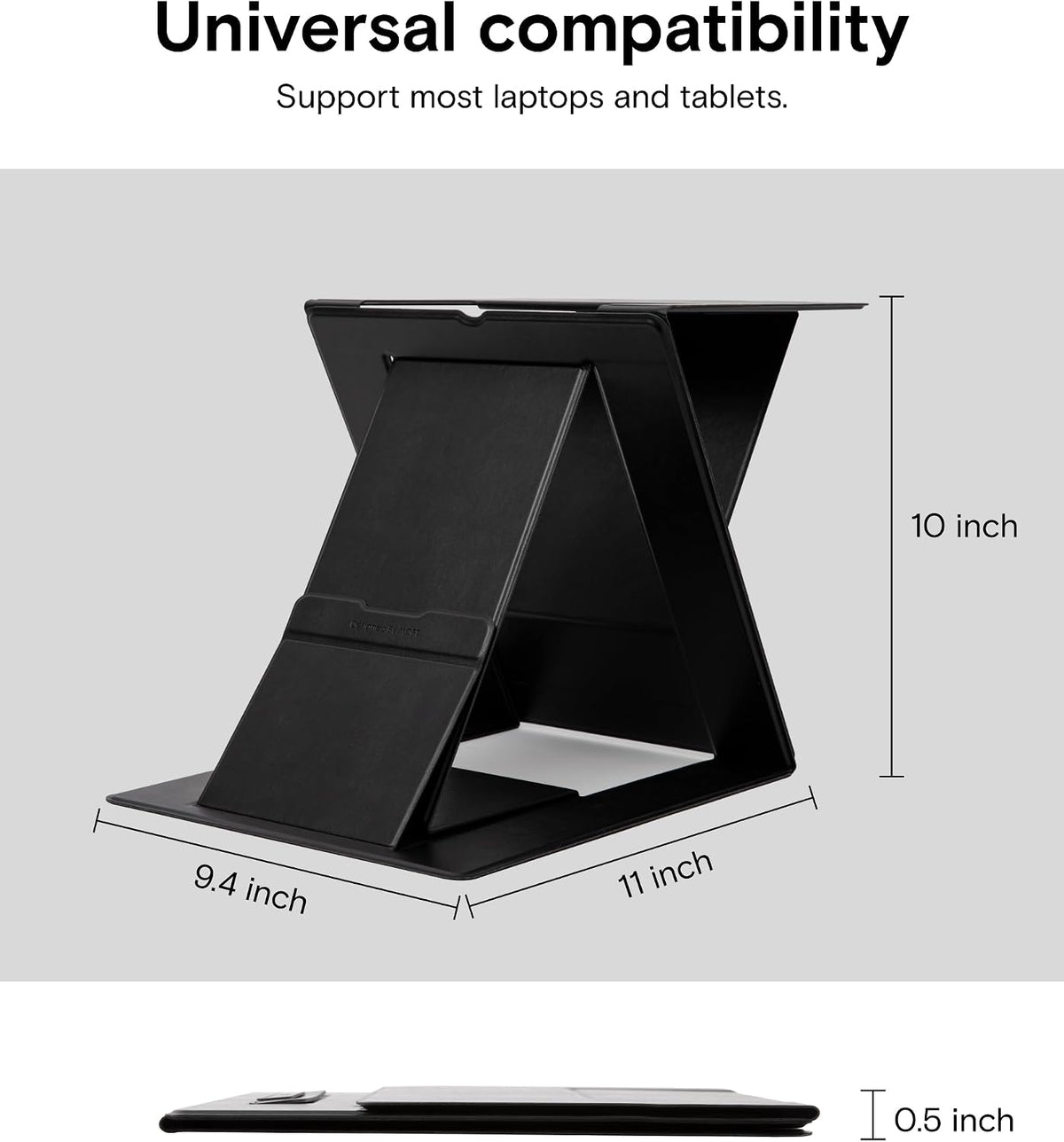 MOFT Folding Laptop Stand Lap Desk, Portable & Mini Computer Stand Laptop...