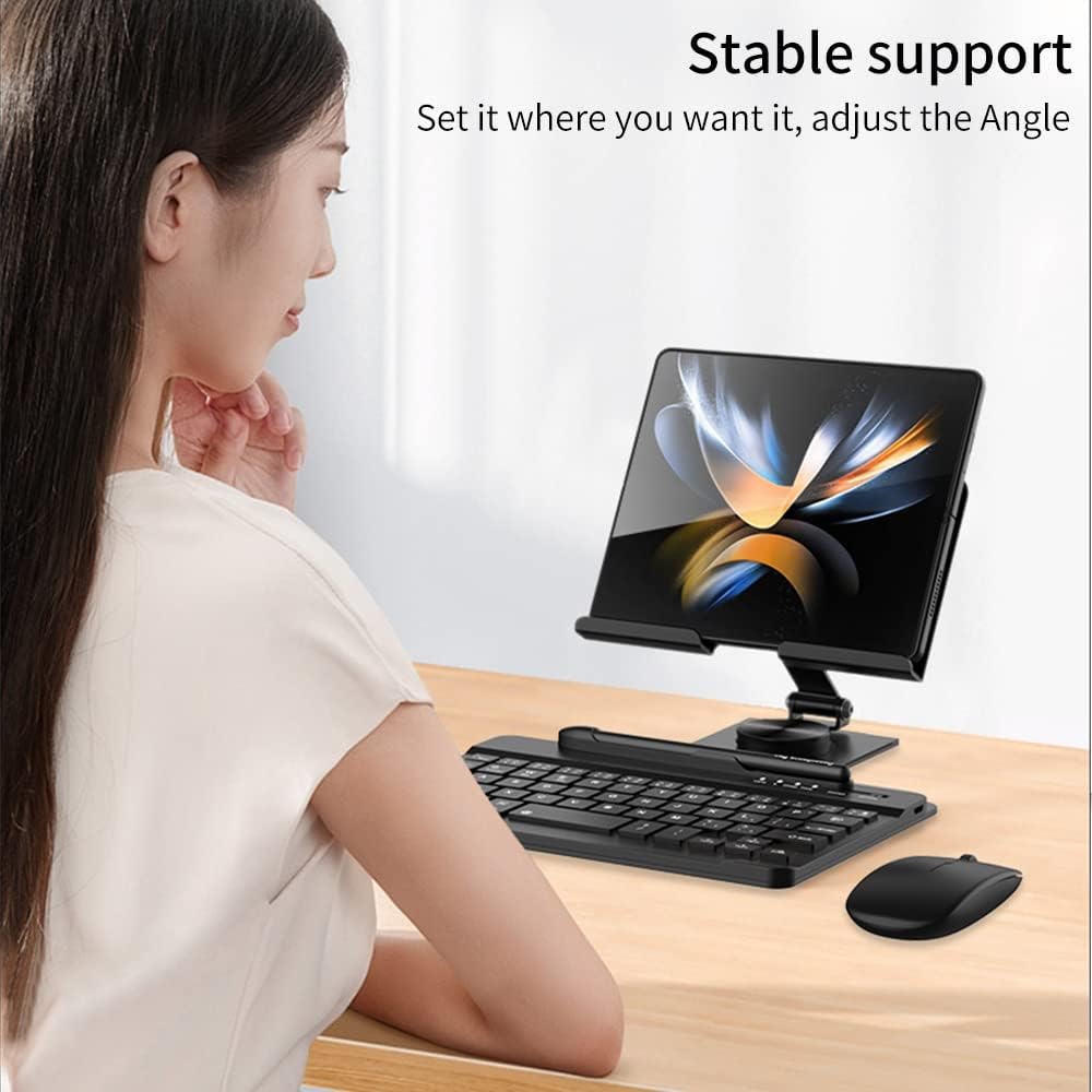 for Samsung Galaxy Z Fold 7/6/5/4/3 Adjustable Stand for Desk, Fully Foldable...