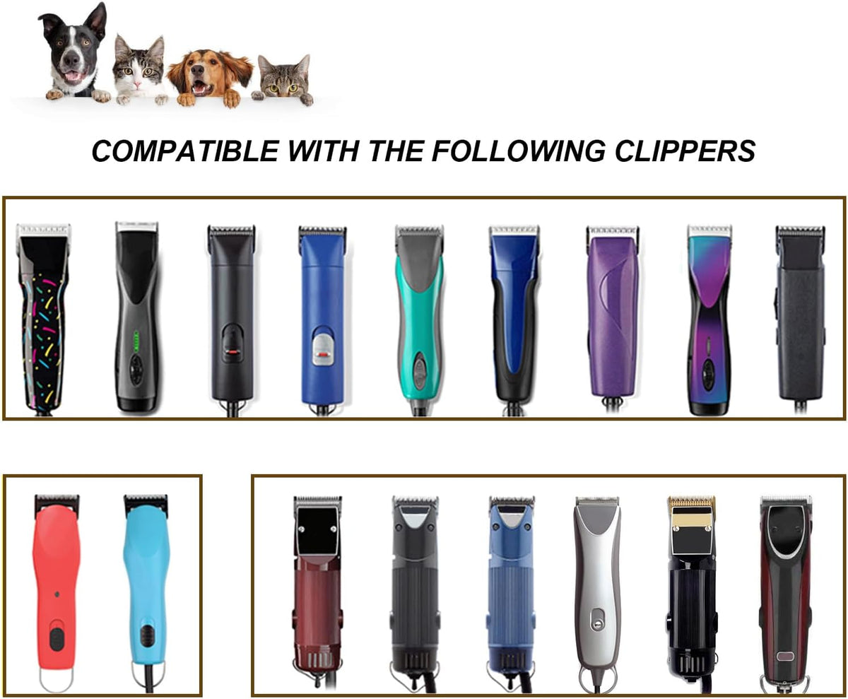Detachable Ceramic Pet Blades Compatible with Andis & Oster A5 Grooming