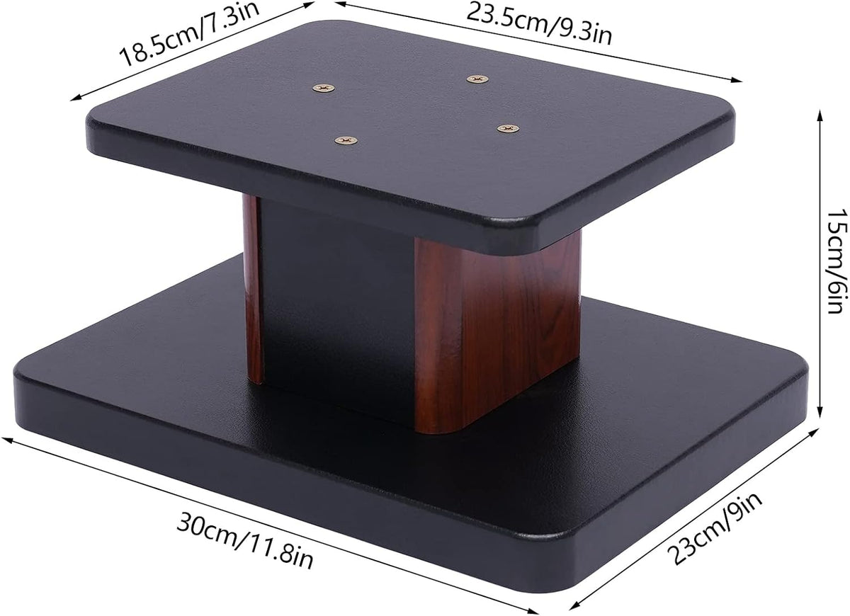 Universal Speaker Stand Pair, H6in Desktop Bookshelf Speaker Stands Holder fo...