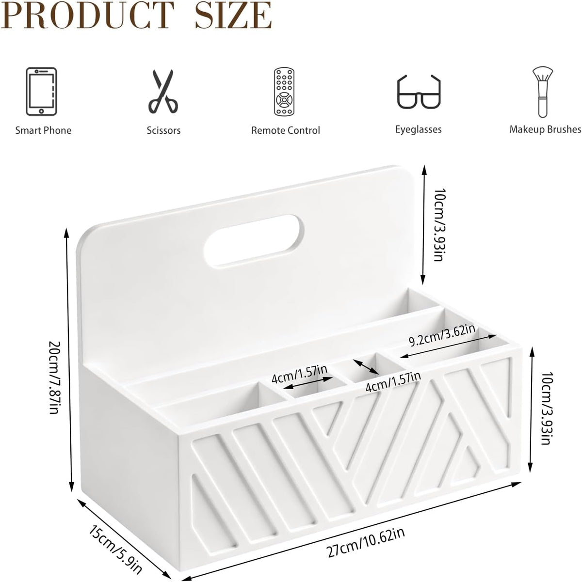 Mail Organizer Countertop, Desk Bill Holder, Stationery Accessories Sorter