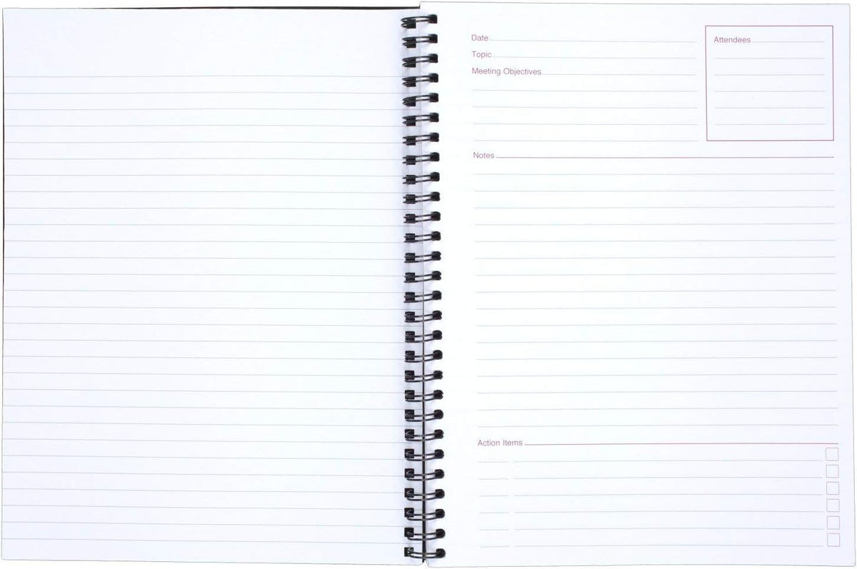 Cambridge Limited Notebook, 9-1/2” x 7-1/4”, 80 Sheet Business/Meeting Notebo...