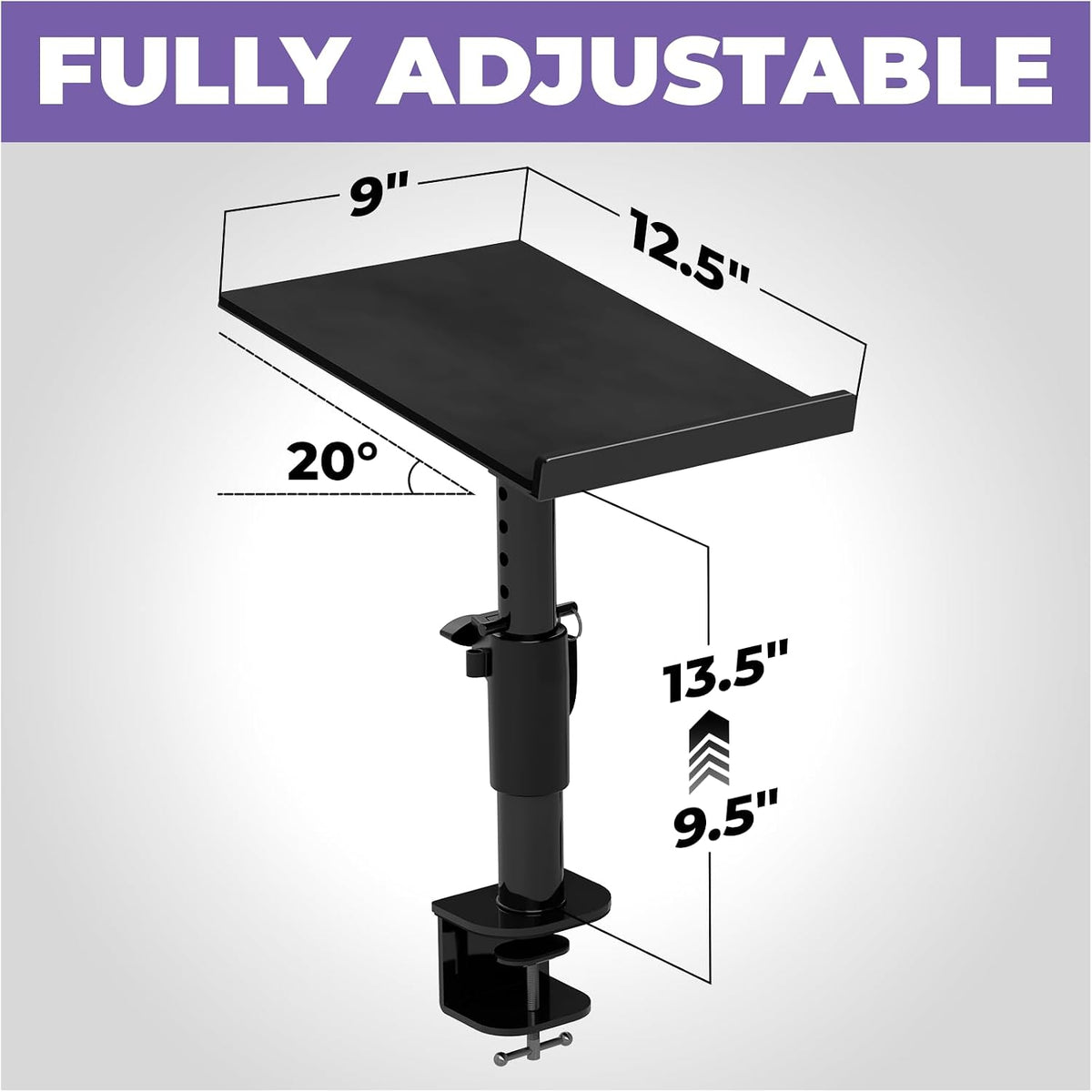 Liquid Stands Studio Monitor Stands - Music Studio Desktop Speaker Stand - 2 ...