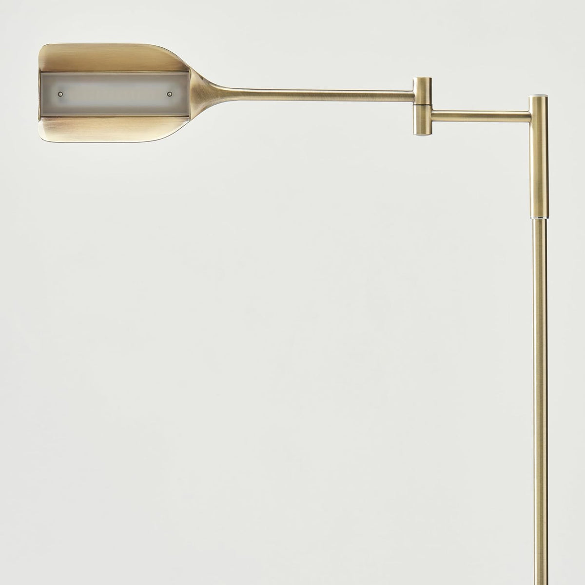 Brightech Leaf Pharmacy LED Reading Lamp, Dimmable Floor Lamp with Easy Rotat...