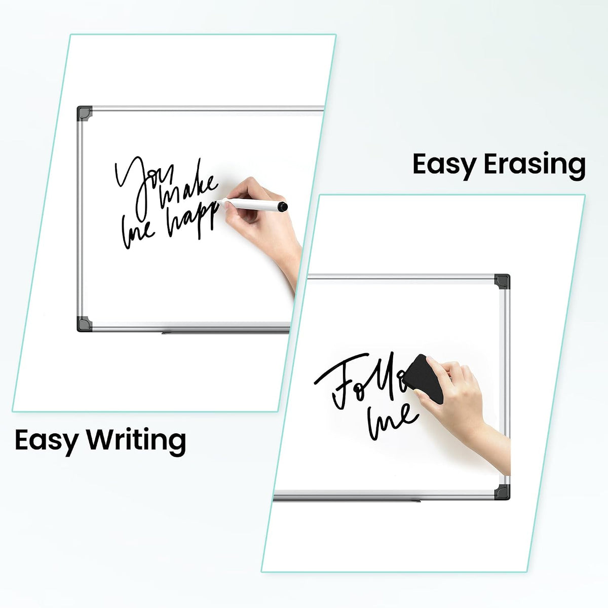 VUSIGN Magnetic Dry Erase Board for Wall, 36" x 24" Hanging Whitebo...
