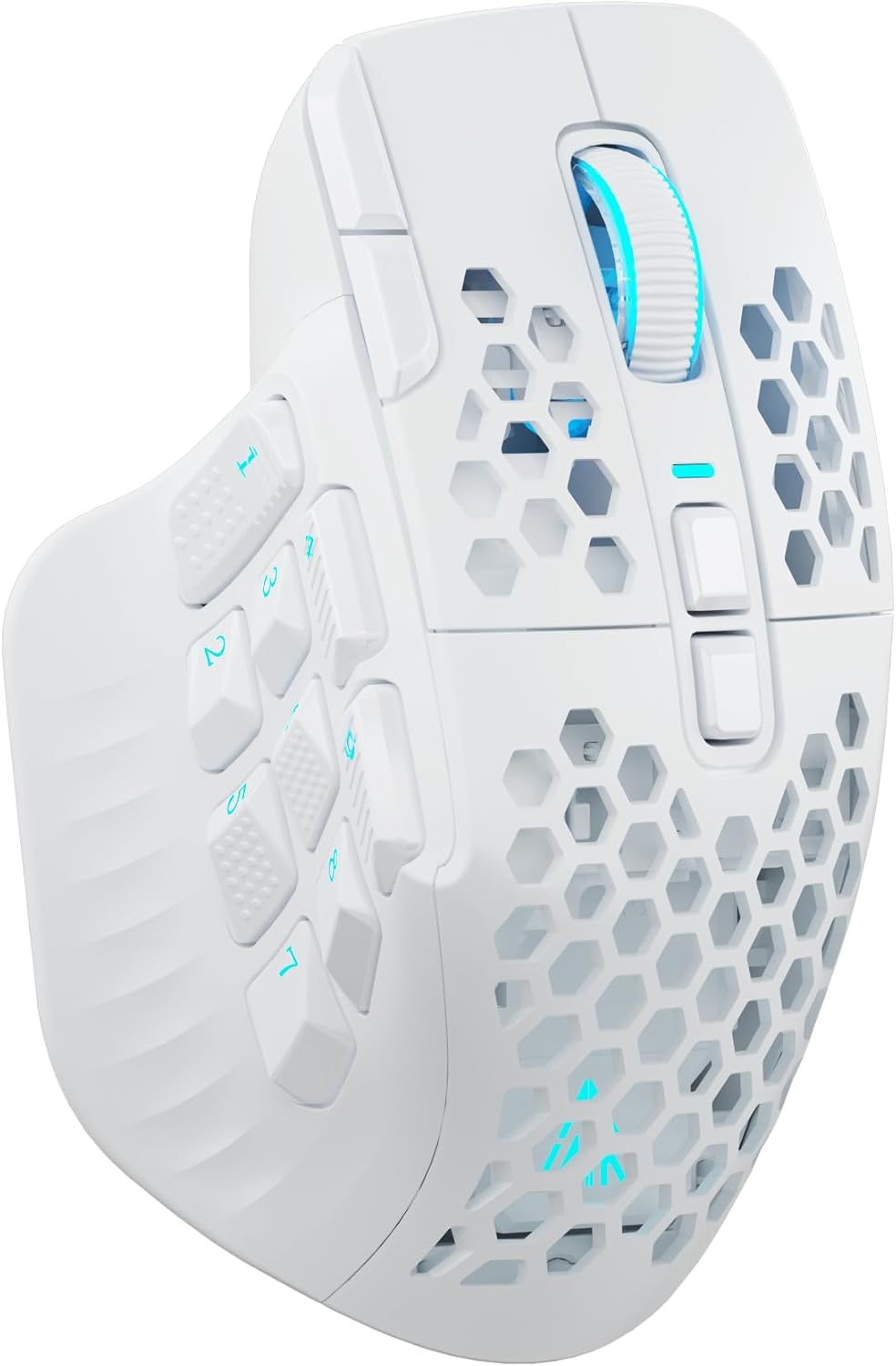 SM809 Pro Tri-Mode MMO Gaming Mouse, 16 Custom Buttons & 24000 DPI