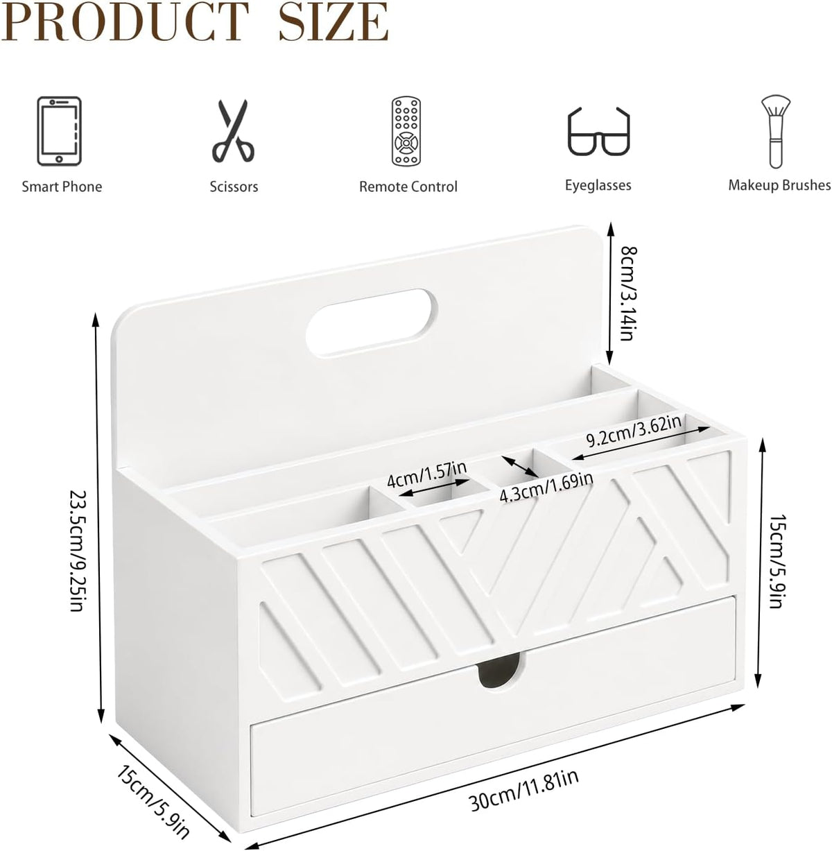 Mail Organizer Countertop, Stationery Accessories File Sorter, Bill Holder