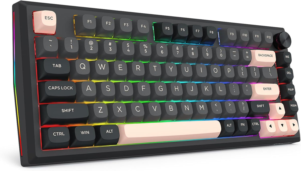 Redragon K687 PRO Wireless CNC Gasket Gaming Keyboard, 81 Keys Mechanical Key...