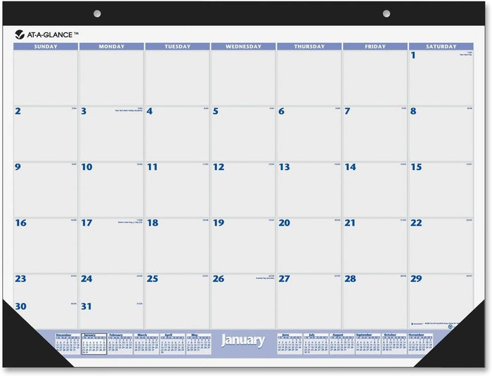 AT-A-GLANCE Desk Pad Calendar 2016, 12 Months, 21-3/4 x 15-1/2 Inches (SW200-00)