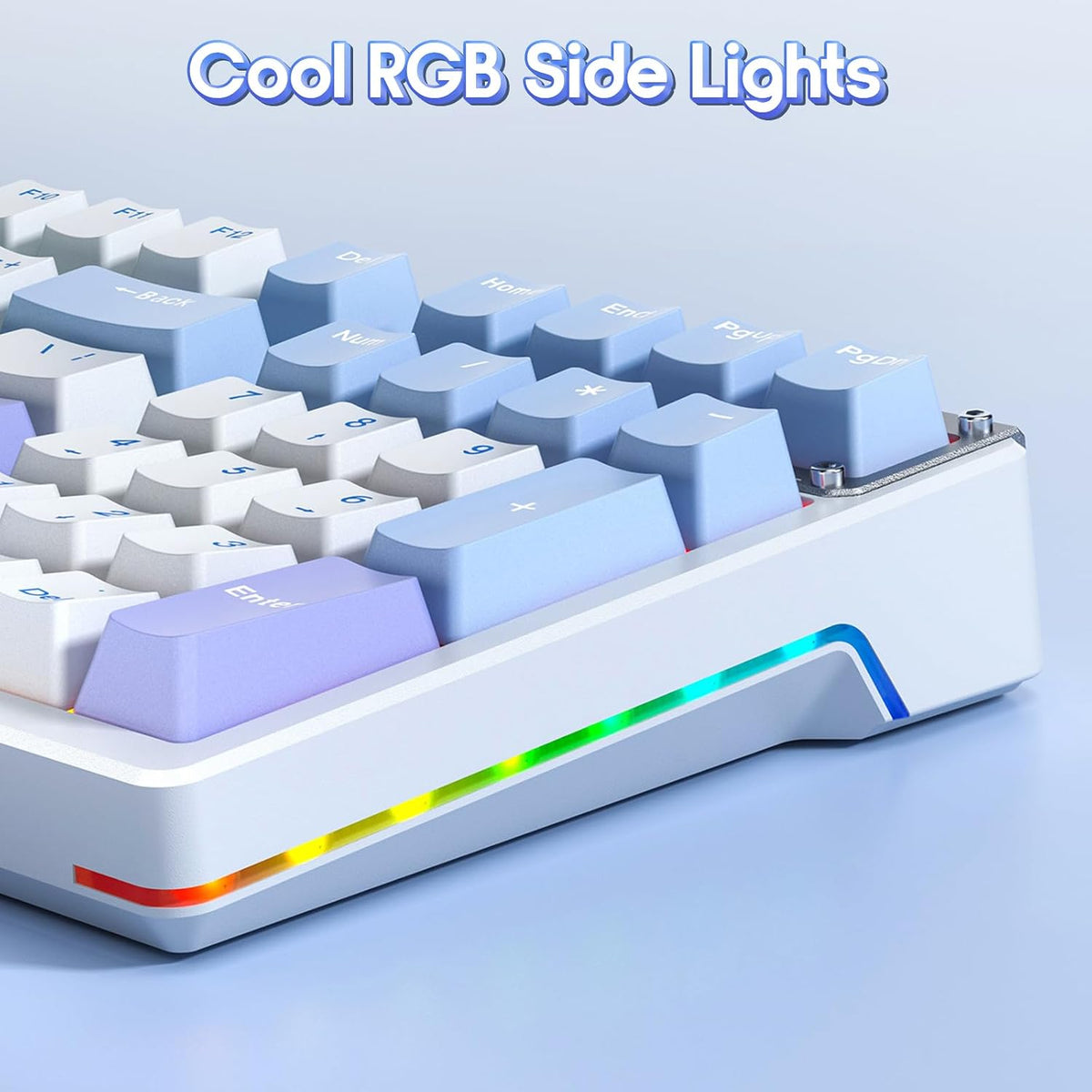 AULA Mechanical Keyboard, Wireless Gaming Keyboards 99 Keys Tri-Mode BT5.0/2....