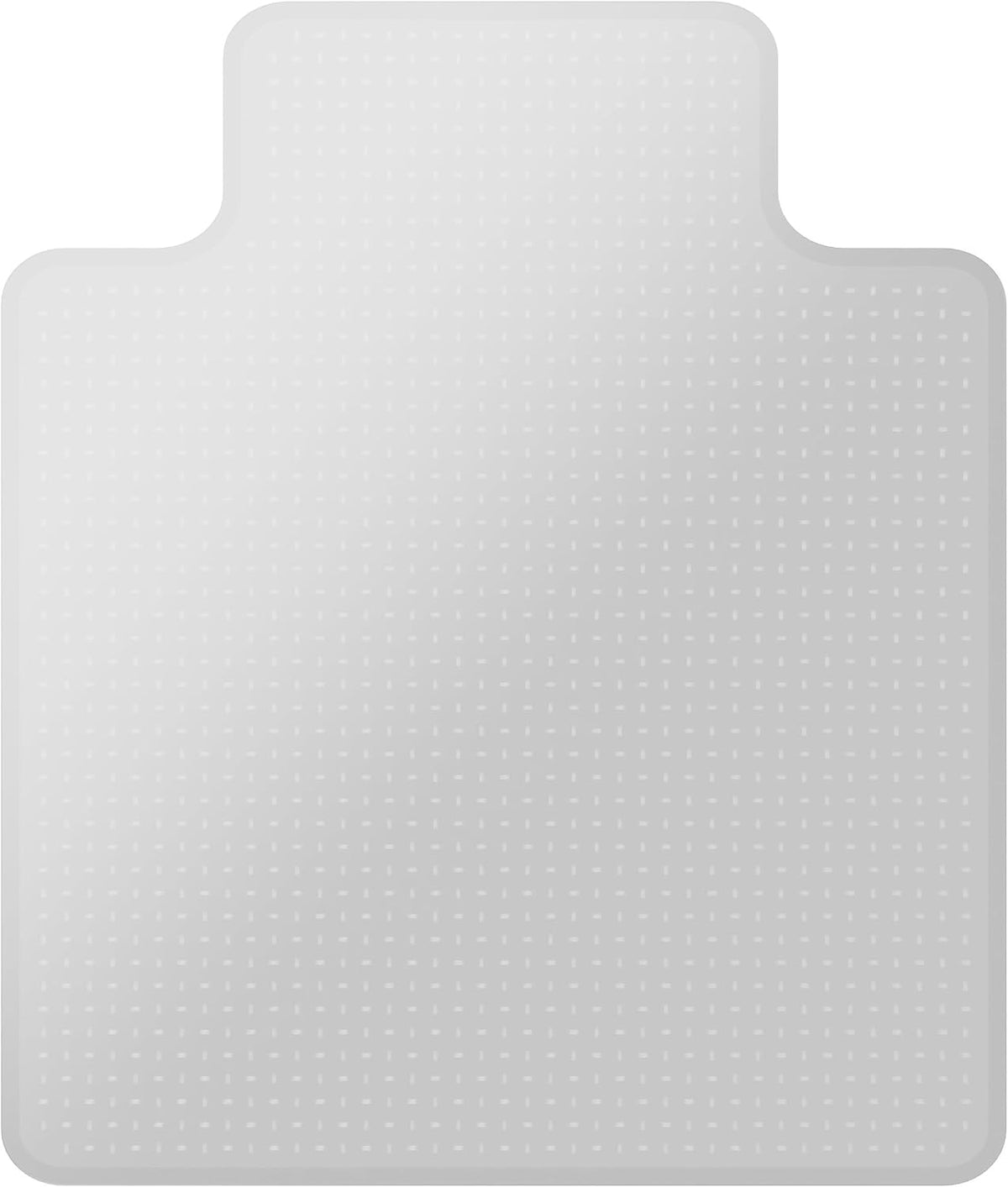 Staples Chair Mat for Low-Pile Carpet with Lip, Clear, 53" x 45"