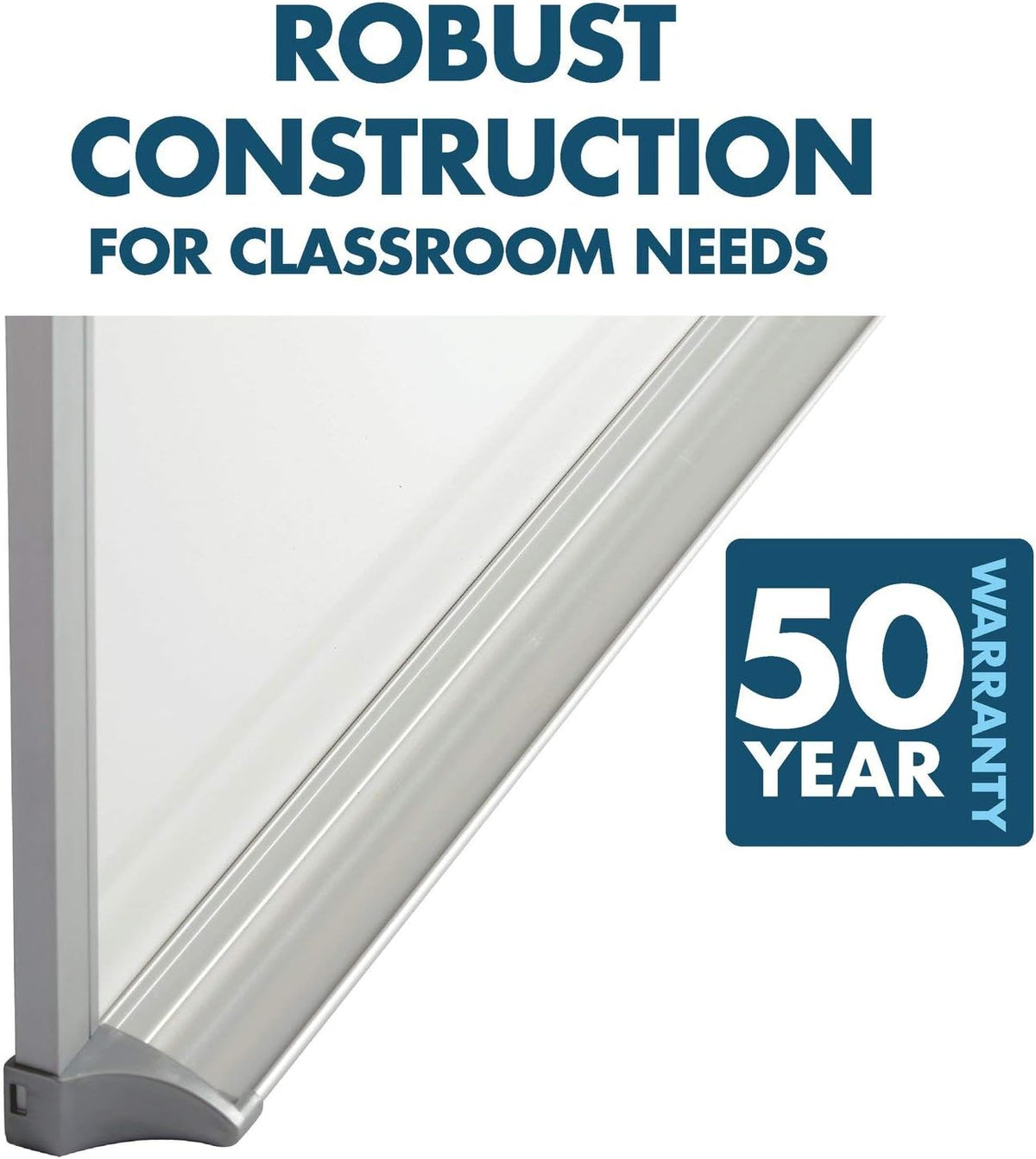 Quartet Magnetic Dry Erase White Board, 120"W x 48"H Whiteboard, Po...